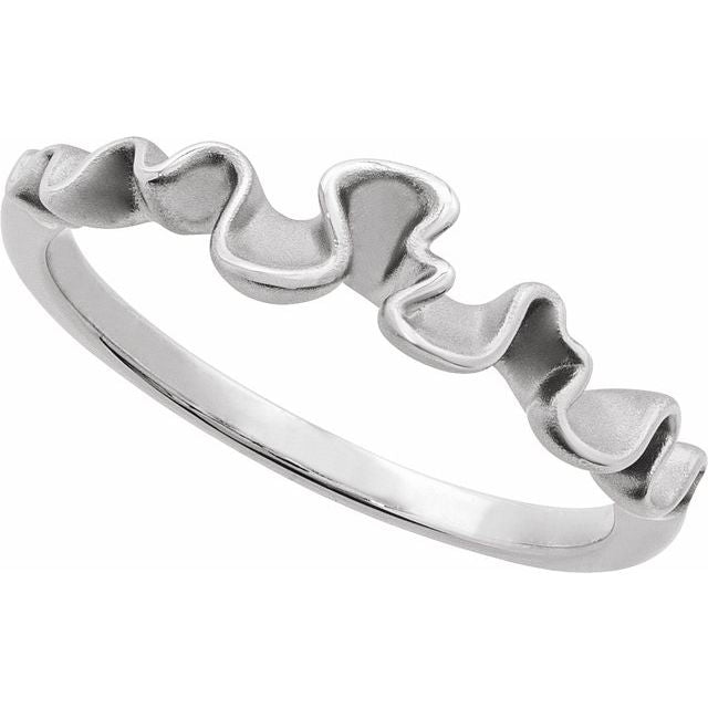 Freeform Ribbon Ring view 4