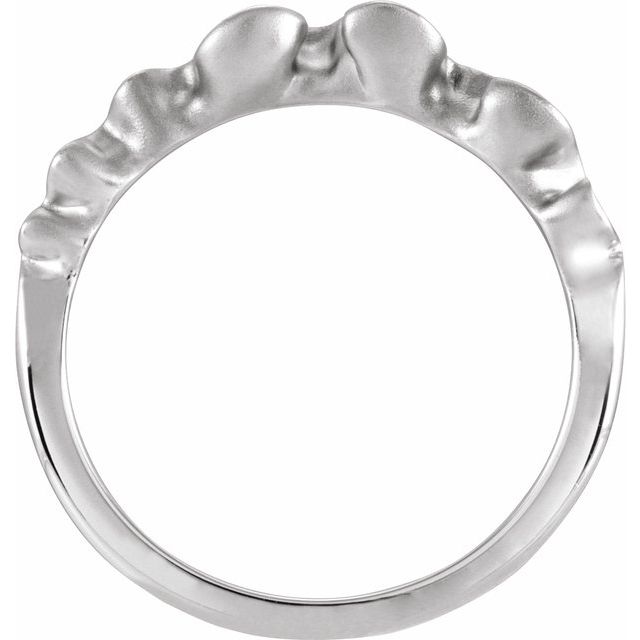 Freeform Ribbon Ring view 2