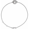 Natural Diamond Paw Bracelet