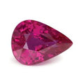 Exact 2.07 ct natural red pear ruby, reference 500086508