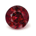 Exact 1.50 ct natural red round ruby, reference 500102653