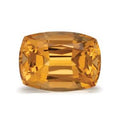 Exact 1.54 ct natural Orange Topaz Antique Cushion gemstone