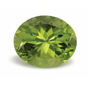 Exact 5.15 ct natural Green Peridot Oval gemstone