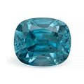 Exact 2.53 ct natural Blue Zircon Antique Cushion gemstone
