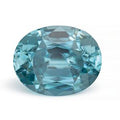 Exact 2.58 ct natural Blue Zircon Oval gemstone