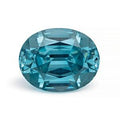 Exact 3.14 ct natural Blue Zircon Oval gemstone