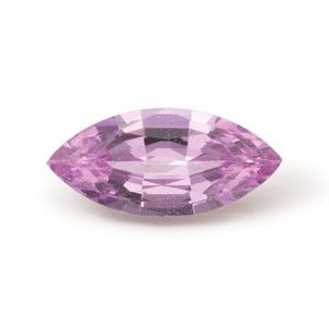 Exact 0.76 ct natural Pink Sapphire Marquise gemstone