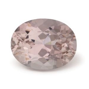 Exact 1.31 ct natural Peach Morganite Oval gemstone