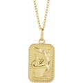 Sculptural snake necklace